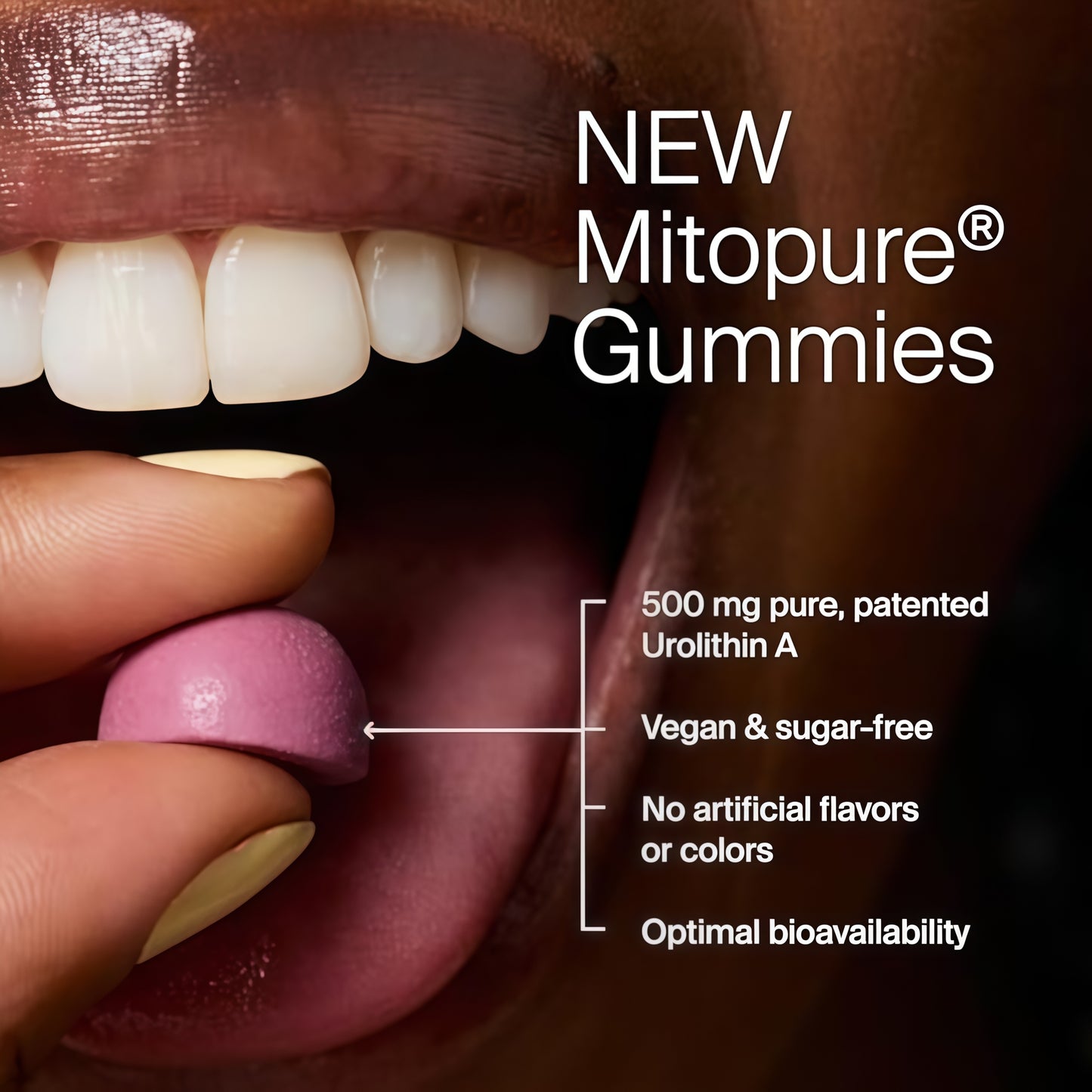 Timeline Mitopure Urolithin A Supplement Gummies - Clinically Proven Support for Healthy Aging and Cellular Renewal - Mitoceutical for Muscle Strength and Longevity